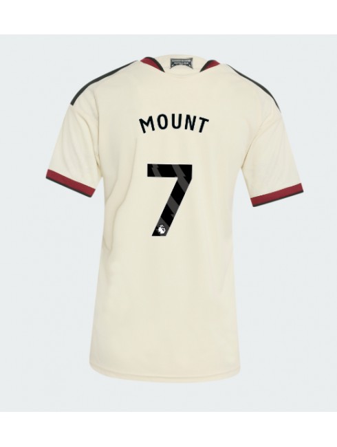 Zenske Futbalové oblečenie Manchester United Mason Mount #7 2026-27 Krátky Rukáv - Tretina Zenske Futbalové oblečenie Manchester United Mason Mount #7 2026-27 Krátky Rukáv - Tretina